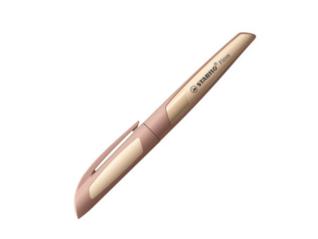 STABILO Stylo à plume Flow MONOCHROME, beige/rosé