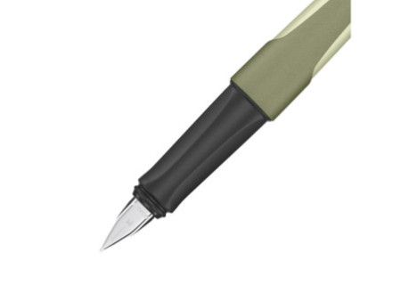 STABILO Stylo à plume Flow MONOCHROME, vert/kaki