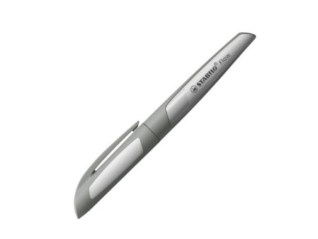 STABILO Stylo à plume Flow MONOCHROME, gris/bleu