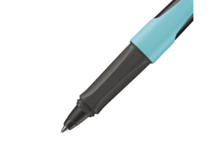 STABILO Stylo à bille Flow, turquoise/noir