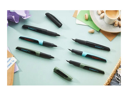 STABILO Stylo à bille Flow, présentoir de 16