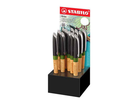 STABILO Stylo à bille Grow, présentoir de 12