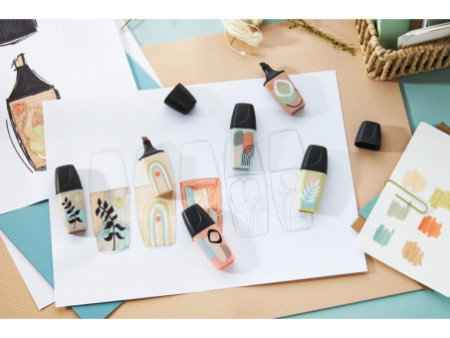 STABILO Surligneur BOSS MINI Naturevibes, étui carton de 3