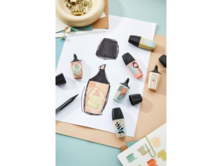 STABILO Surligneur BOSS MINI Naturevibes, étui carton de 3