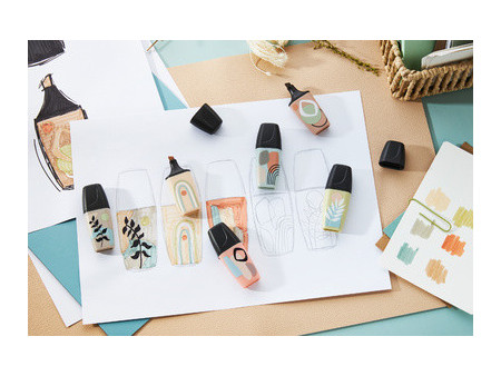 STABILO Surligneur BOSS MINI Naturevibes, présentoir de 50
