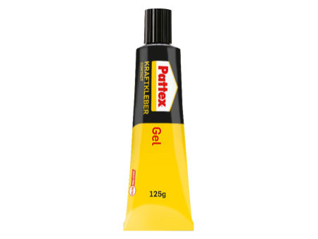 Pattex Colle de contact Compact Gel, avec solvant, tube de