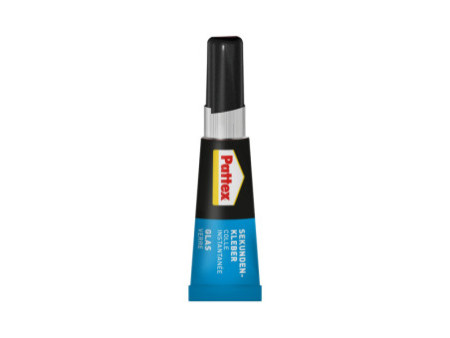 Pattex Colle instantanée liquide pour verre, tube de 3 g