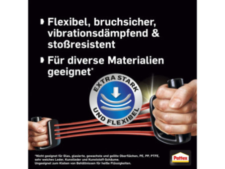 Pattex Colle instantanée Ultra Gel MINI Trio, 3 tube de 1 g