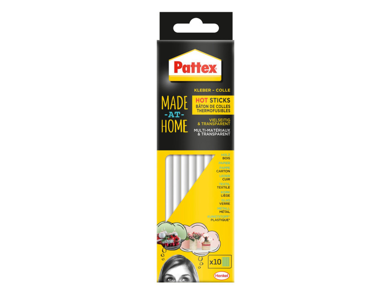 Pattex cartouche colle thermofusible HOT STICKS 'Made at Hom