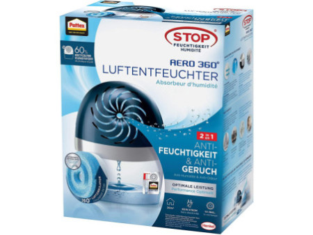 Pattex Déshumidificateur AERO 360 degrés