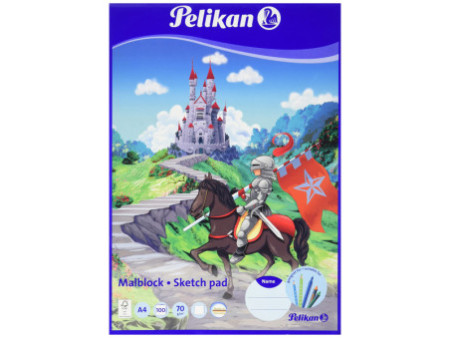 Pelikan Bloc à dessin MC 4/100, A4, 70 g/m2, 100 feuilles