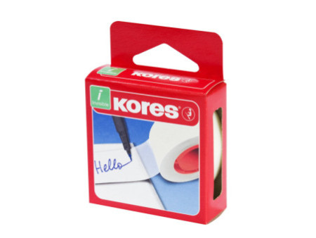 Kores Ruban adhésif Invisible, 19 mm x 33 m, mat