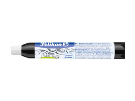 Pelikan Encre de chine A, cartouche de 9 ml, noir (17)