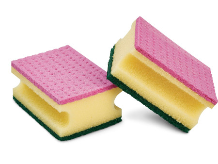 Spontex Éponge Duo Anti-Gras, 5+1 GRATUIT