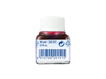 Pelikan Encre de chine A, 10 ml dans un flacon, rouge carmin