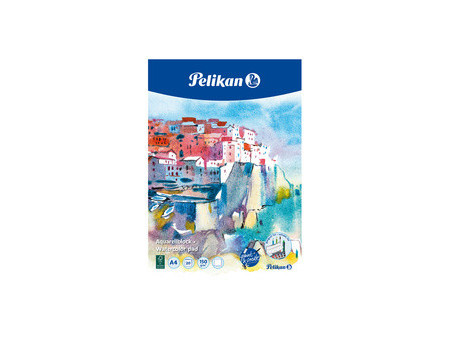 Pelikan Bloc de papier aquarelle C4/20, A4, 150 g/m2