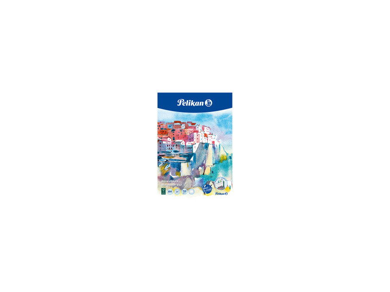 Pelikan Bloc de papier aquarelle C4/20, A4, 150 g/m2