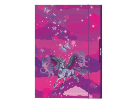 Pelikan Chemise à rabat 'licorne', A3