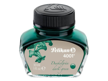 Pelikan Encre 4001 dans un flacon, vert foncé, contenu: 30ml