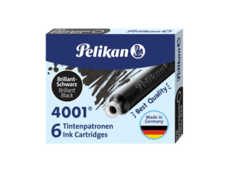Pelikan Cartouches d'encre 4001 TP/6, noir