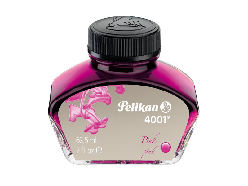 Pelikan Encre 4001 dans un flacon en verre, rose
