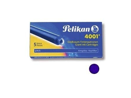 Pelikan Cartouche grande capacité 4001 GTP/5, bleu royal
