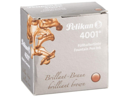 Pelikan Encre 4001 dans un flacon, marron, contenu: 30 ml