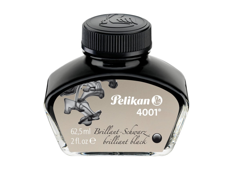 Pelikan Encre 4001 dans un flacon en verre, noir