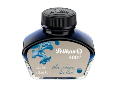 Pelikan Encre 4001 dans un flacon en verre, bleu-noir
