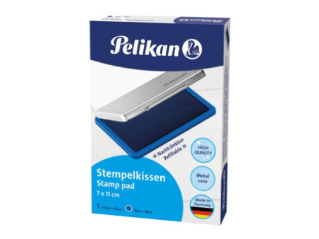 Pelikan Tampon encreur taille 2, (L)110 x (P)70 mm, bleu
