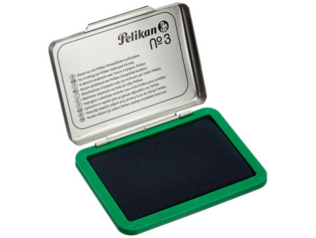 Pelikan tampon encreur taille 3, (L)70 x (P)50 mm, vert