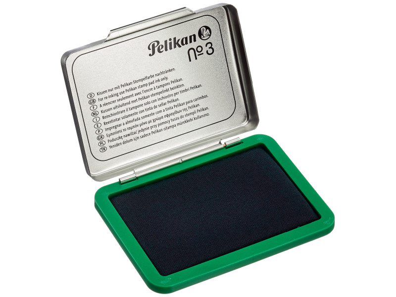 Pelikan tampon encreur taille 3, (L)70 x (P)50 mm, vert
