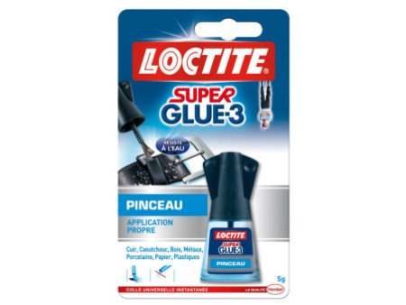 LOCTITE Colle instantanée Super Glue-3 Creative, tube de 5 g