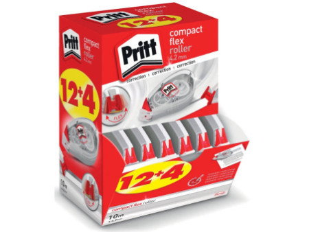 Pritt roller correcteur Compact Flex, multi pack 16