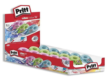 Pritt Rouleau correcteur Micro, en présentoir de 15