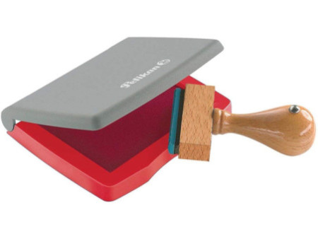 Pelikan Tampon encreur taille 3E, (L)70 x (P)50 mm, rouge