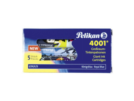 Pelikan Cartouches d'encre grand volume GTP/F/5, bleu royal