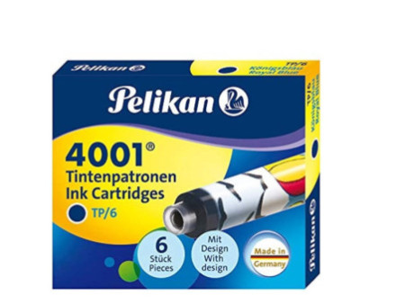 Pelikan Cartouches d'encre TP/F/6, bleu royal