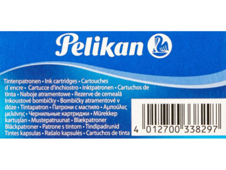 Pelikan Cartouches d'encre LTP/F/5, bleu royal