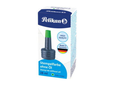 Pelikan Encre à tampon 4K, vert, contenu: 28 ml