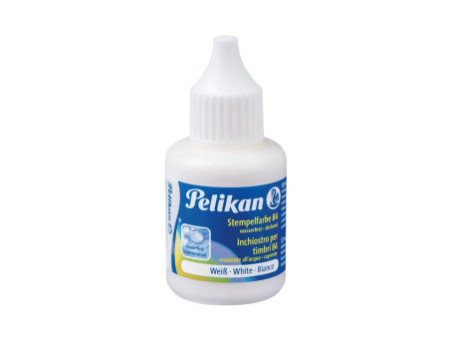 Pelikan Encre à tampons 84, résistant à l'eau, blanc,