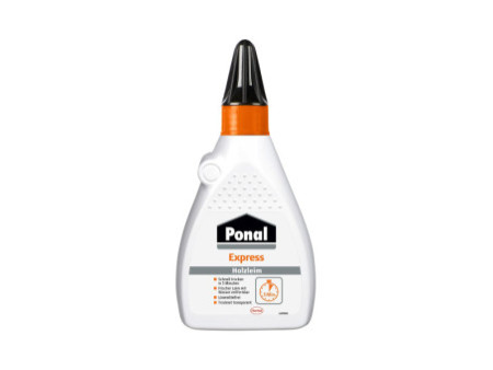 Ponal Colle à bois Express, sans solvant, tube de 225 g