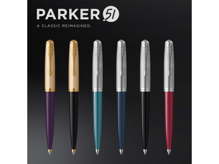 PARKER Stylo à bille Parker 51 Prune G.T.