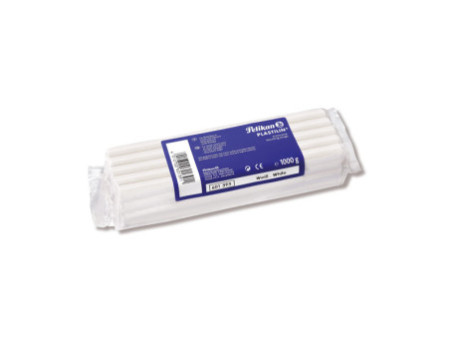 Pelikan Pâte à modeler de qualité Plastilin, blanc
