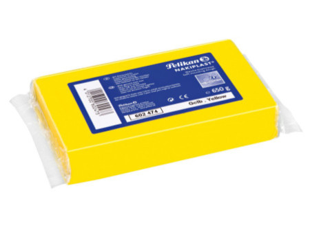 Pelikan Pâte à modeler Nakiplast 681, jaune (10)