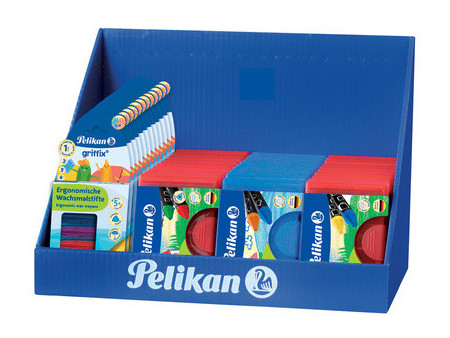 Pelikan Présentoir scolaire 802 : Crayons de cire