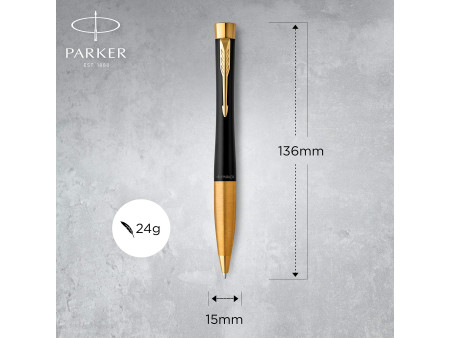 PARKER Stylo à bille URBAN Noir Mat G.T.