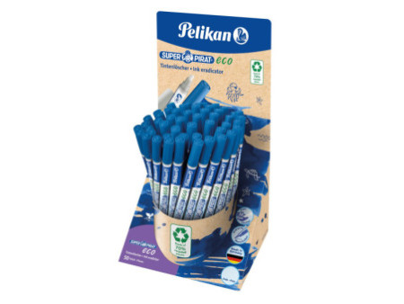 Pelikan Effaceur d'encre Super Pirat eco 850M, présentoir