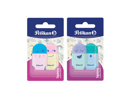 Pelikan Gomme en plastique Squeezy You, carte blister