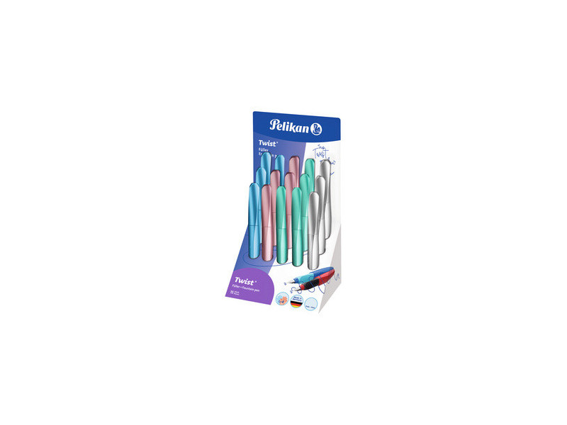 Pelikan Stylo plume Twist Classy Neutrals, présentoir